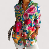 Annika™ | Blouse colorée avec imprimé