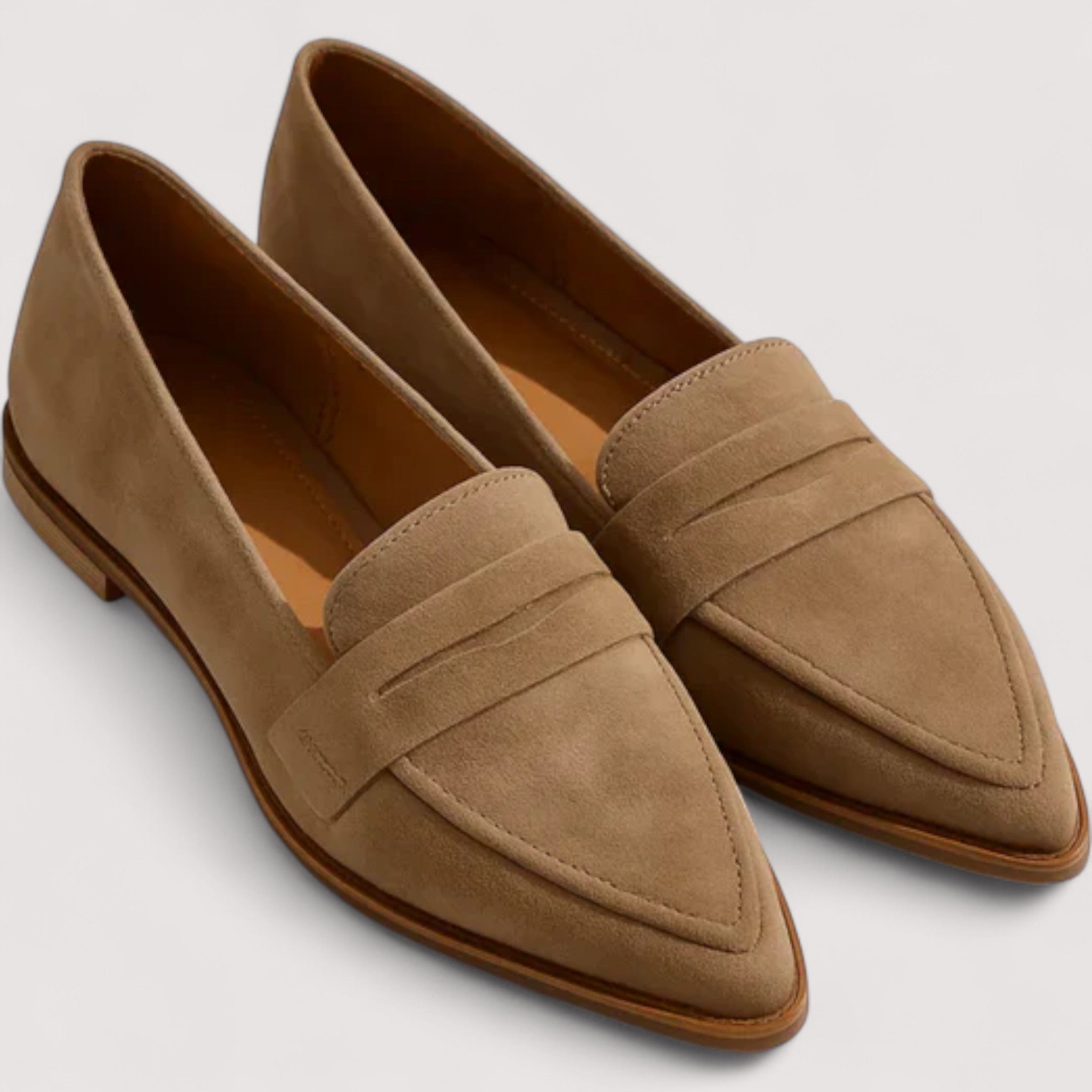 Carmela™ | Mocassins en daim doux