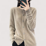 Darija™ – Cardigan doux avec boutons
