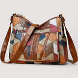 Zara™ | Sac à main en cuir avec mosaïque