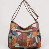 Zara™ | Sac à main en cuir avec mosaïque