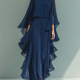Aurora | Ensemble Chiffon Élégant avec Volants