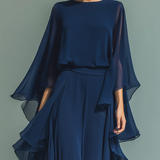 Aurora | Ensemble Chiffon Élégant avec Volants