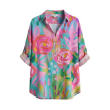 Annika™ | Blouse colorée avec imprimé