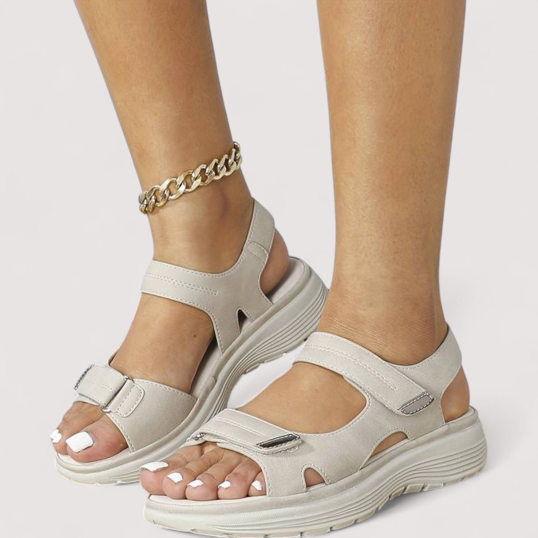 Carla™ | Sandales en cuir orthopédiques