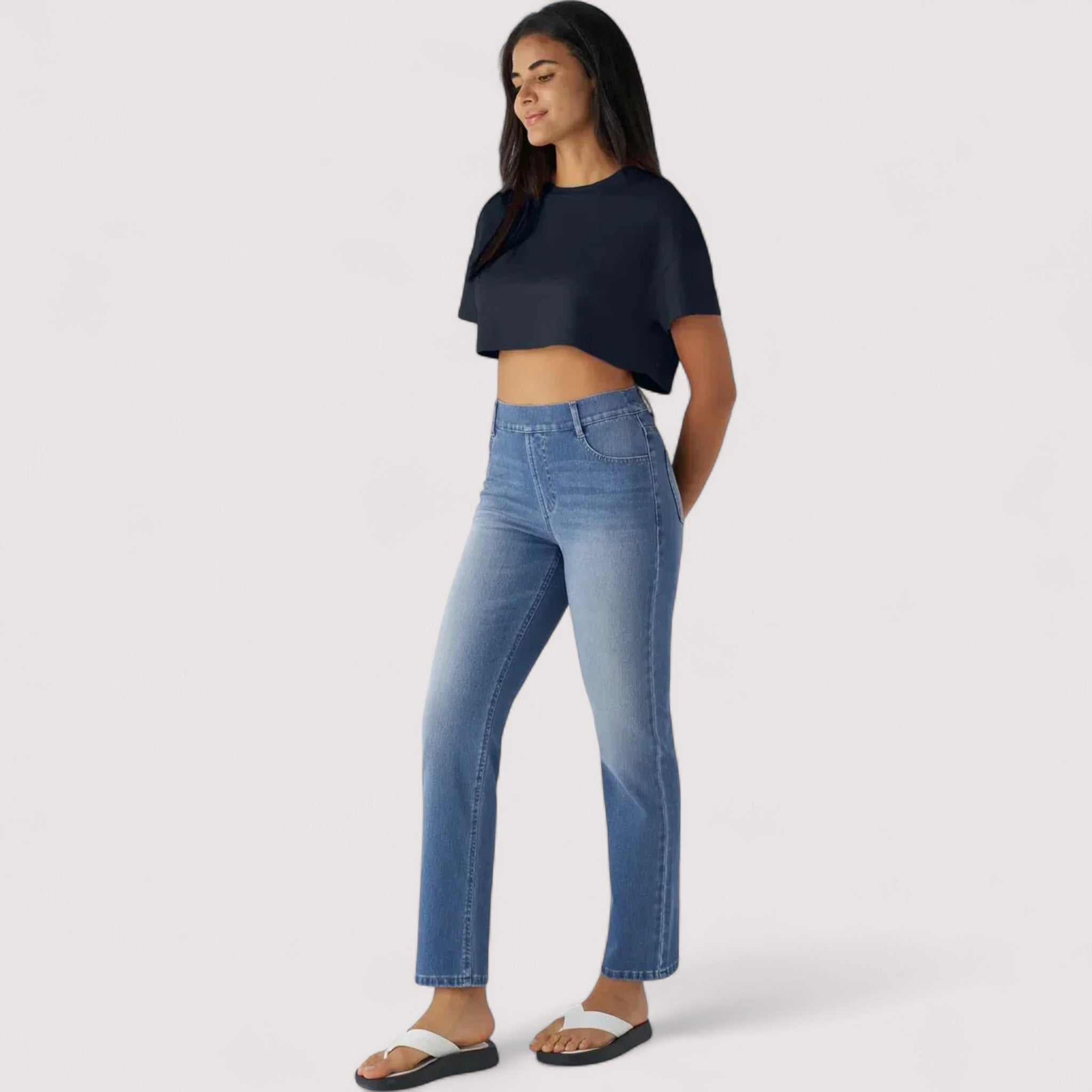 Paola™ | Pantalons taille haute confortables