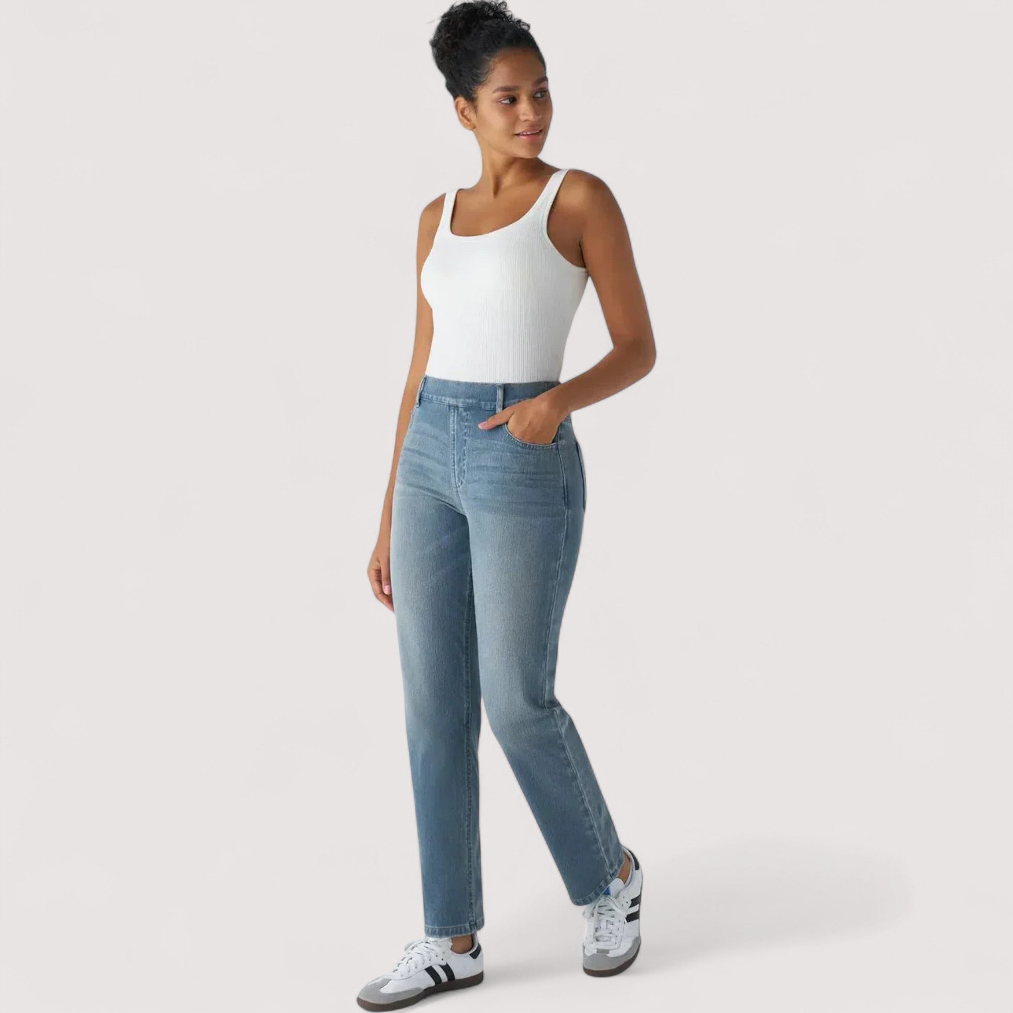 Paola™ | Pantalons taille haute confortables