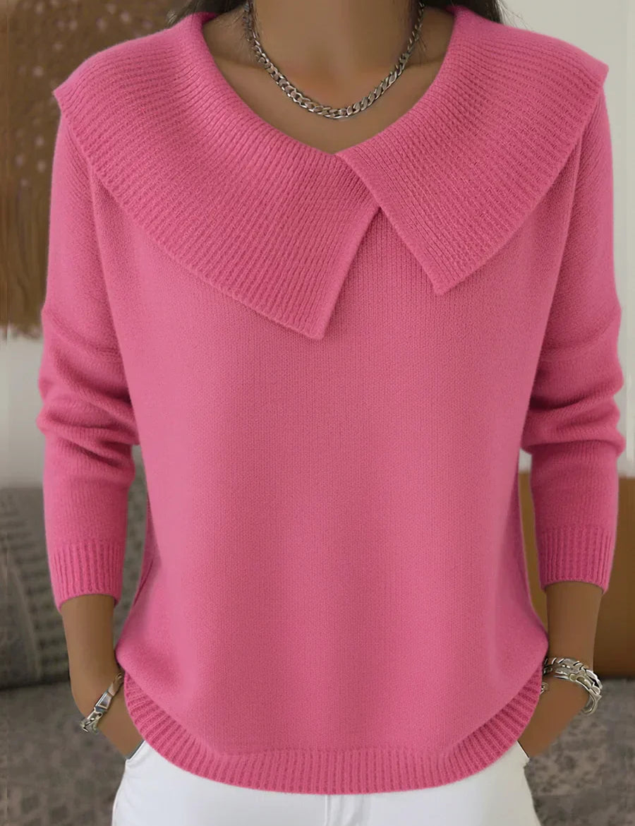 Stella™ | Pull de Noël avec col revers