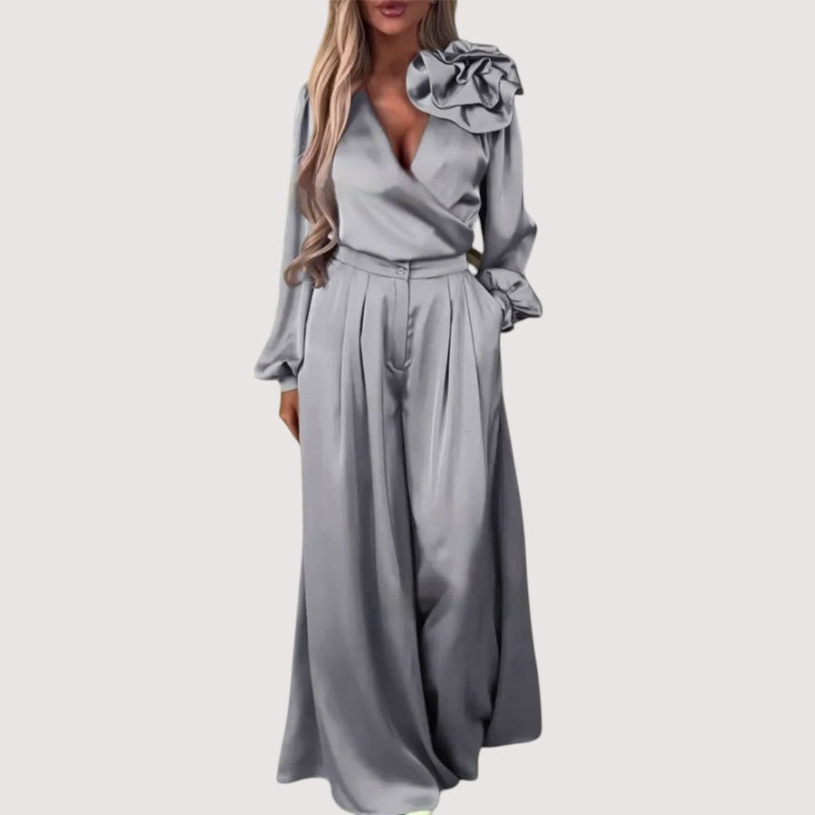 Elisa™ | Ensemble en Satin-Lusso