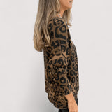 Zlata™ | Haut léger pour femmes avec motif léopard