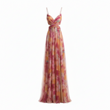Giselle™ | Robe maxi en fleurs enchanteur