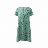 Jeanne™ | Robe avec décolleté en V et imprimé