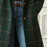Florencia™ | Manteau en Tweed à Carreaux Rétro