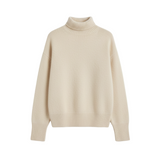 Lucija™ | Pull en cachemire à col roulé