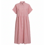 Rea™ | robe chemise rayée