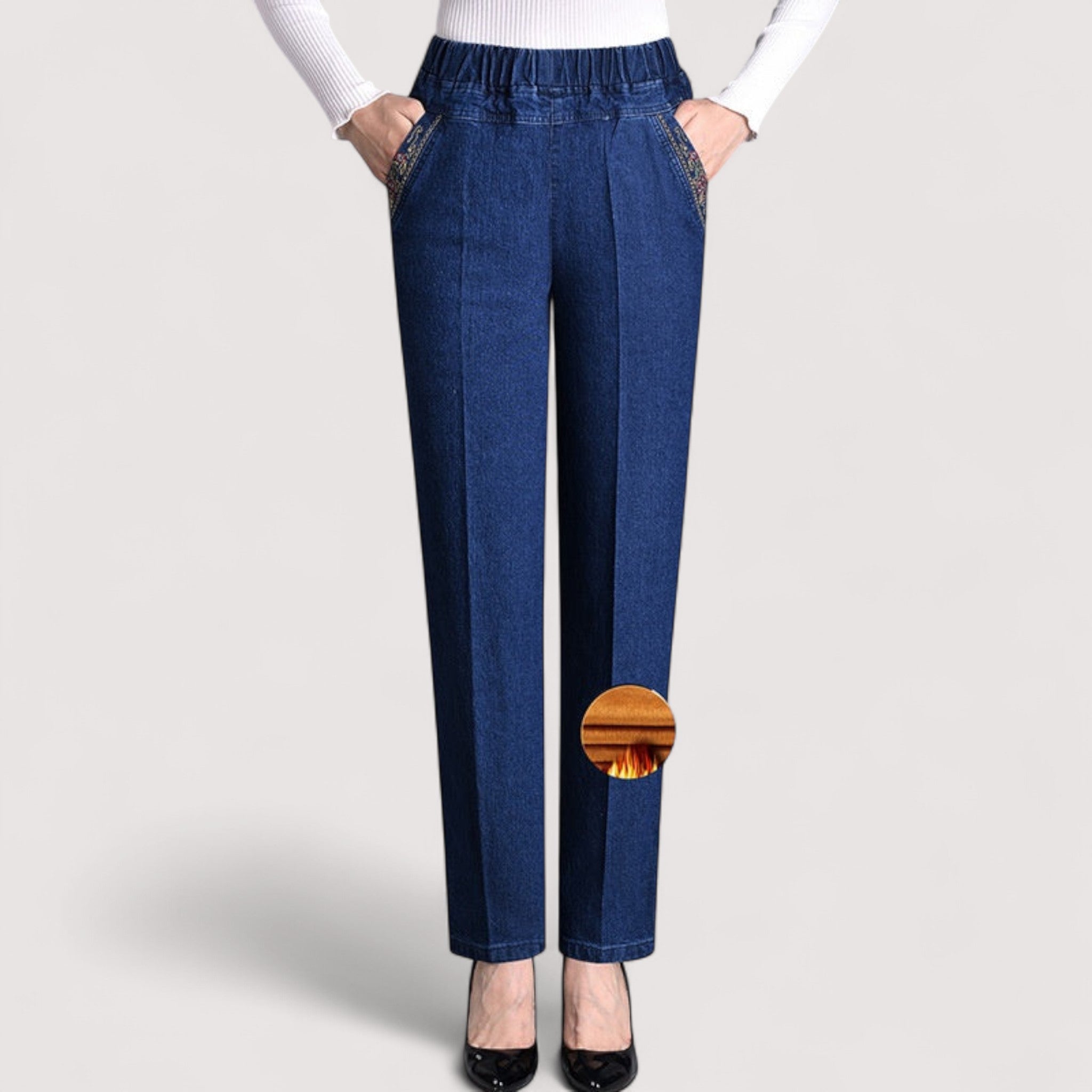Cora™ | Jean femme avec élastique