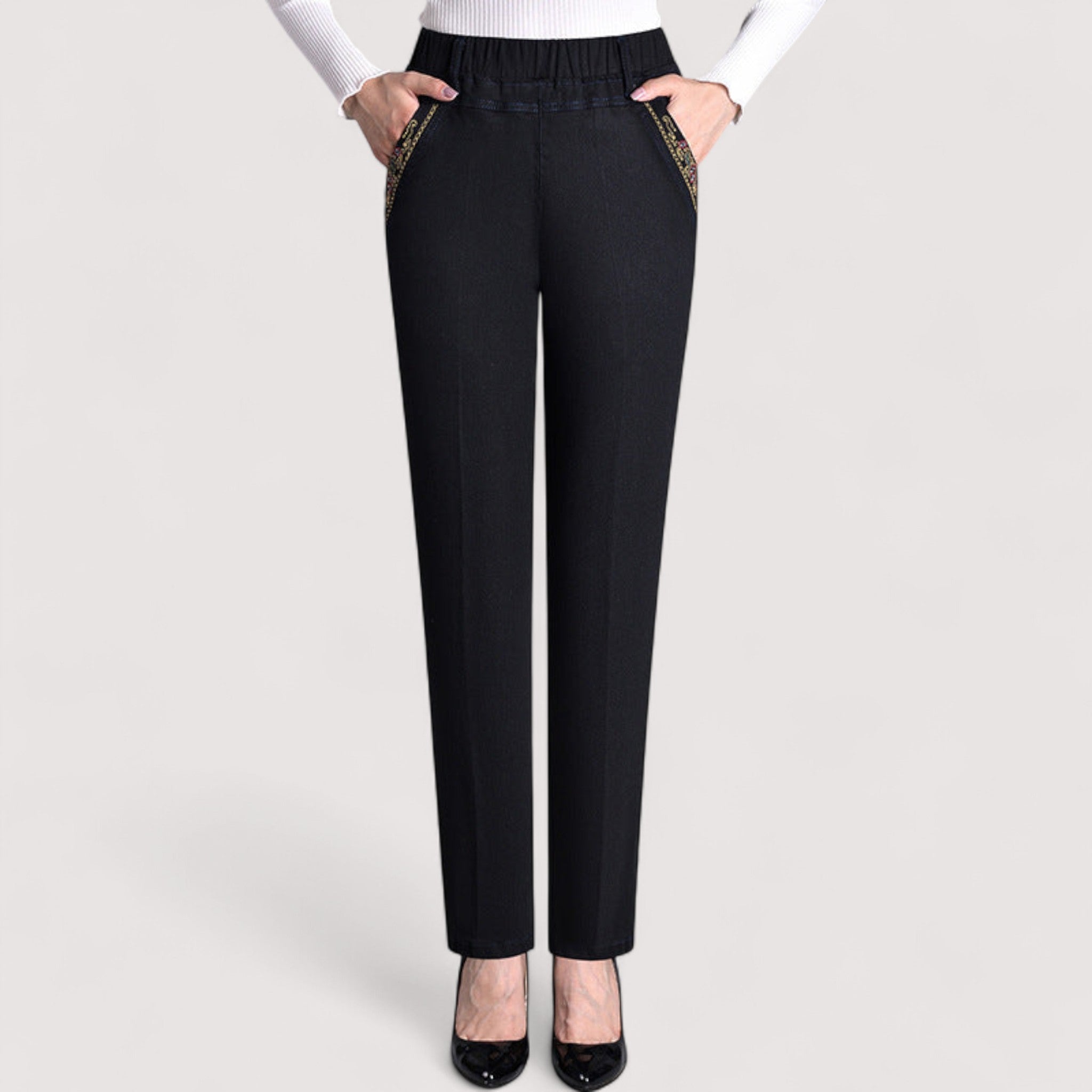 Cora™ | Jean femme avec élastique
