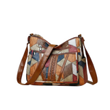 Zara™ | Sac à main en cuir avec mosaïque